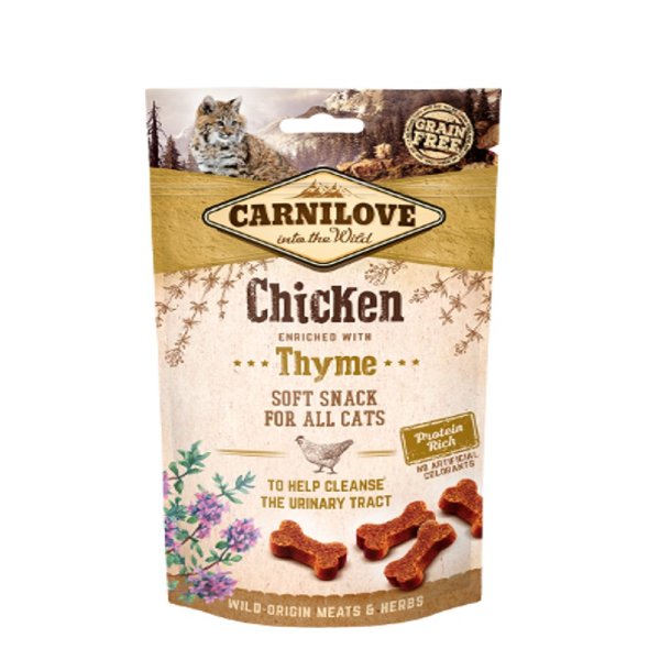 Carnilove Cat Chicken mit Thyme Soft Snack 50g