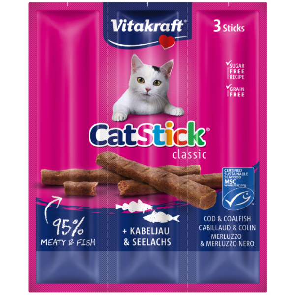 Cat Stick Kabeljau & Seelachs