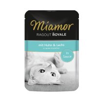Miamor Ragout Huhn+Lachs Sauce