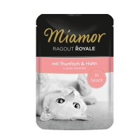 Miamor Ragout Royale Thunfisch+Huhn Sauce