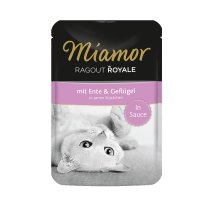 Miamor Ragout Royale Ente+Geflügel Sauce