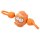 Coockoo Dog Toy Shoot Orange  7,8 cm