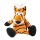 Pl&uuml;sch Tiger Catty orange/schwarz  25 x 12 x 12 cm