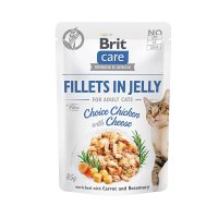 Brit Care Cat - Filets in Gelee Choice Hühnchen mit...