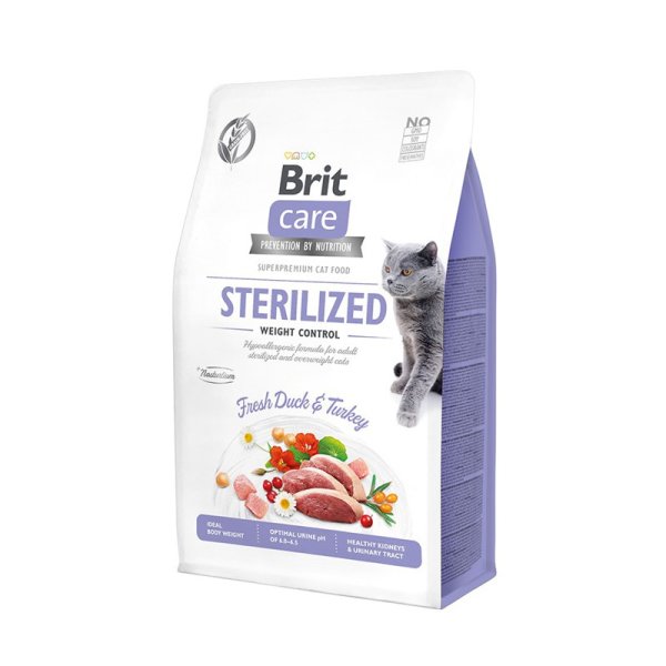 Brit Care Cat Grain-Free - Sterilisiert - Gewichtskontrolle