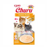 Churu Cat Snack  P&uuml;ree Huhn   4 x 14 gr