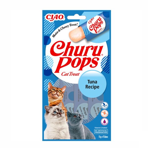 Churu Cat Snack Pops Thunfisch 4 x 15 gr EU 711