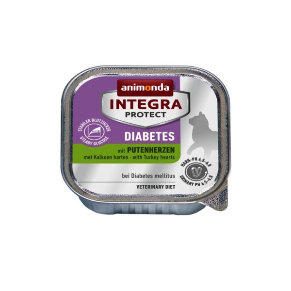 Animonda Integra Protect Diabetes Putenherzen 100gr