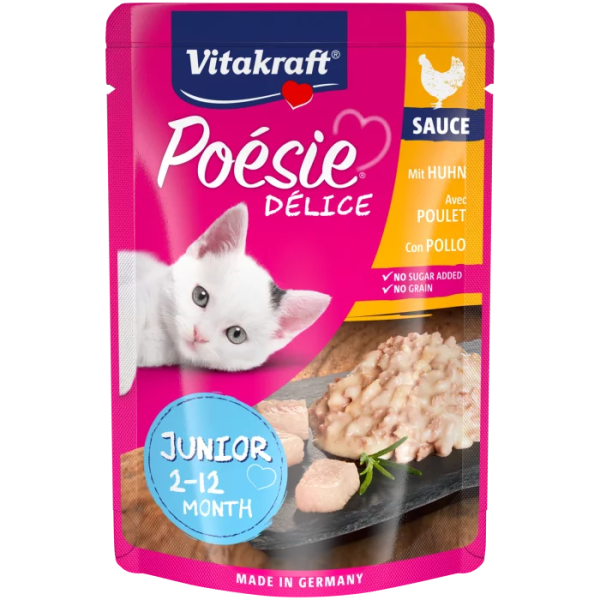 Po&eacute;sie D&eacute;li Sauce Junior Huhn 85g Pouch