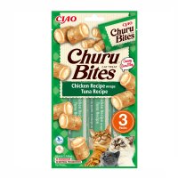 Churu Cat Snack Juicy Bites Brühe mit Tintenfisch 3...