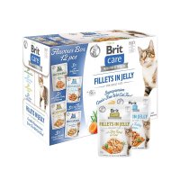 Brit Care Cat Pouch - Fillets in Gelee - Multipack (12*85 g)