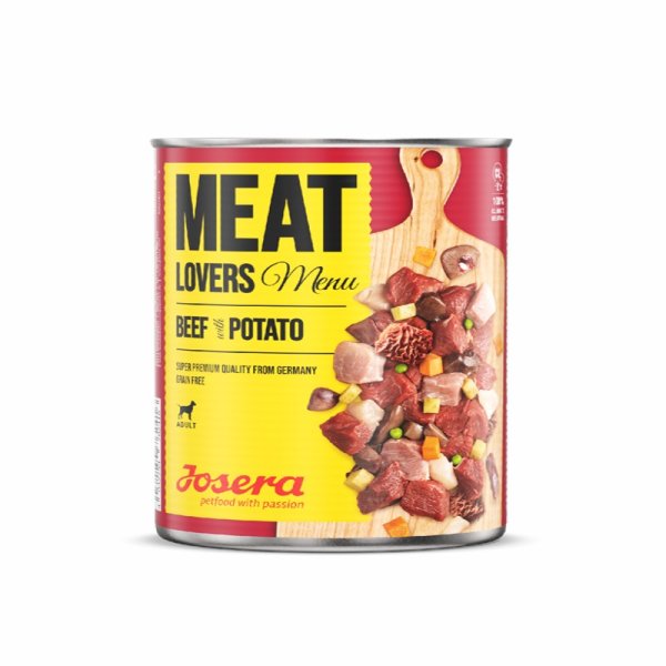 Josera Dog Meatlovers Beef with Potato 800 gr