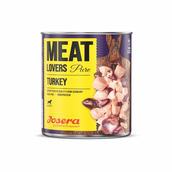 Josera Dog Meatlovers Turkey Pure 800 gr