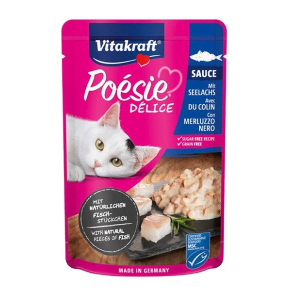 Po&eacute;sie D&eacute;li Sauce Seelachs 85g Pouch