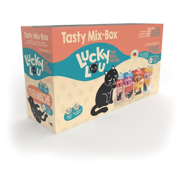 Lucky Lou Multipack Tasty Mix 12 x 125 gr