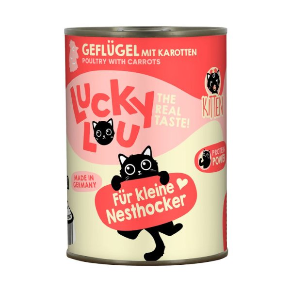Lucky Lou Kitten Gefl&uuml;gel 400 gr