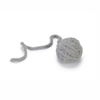 Wollball mit Seil gro&szlig; div. Farben