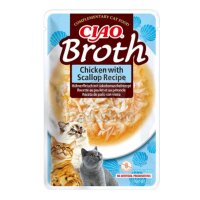 Churu Chicken Broth Huhn+Jakobsmuscheln 40gr EU 827