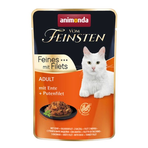 Animonda Feinstes Adult Filets Ente & Putenfilet 85 gr
