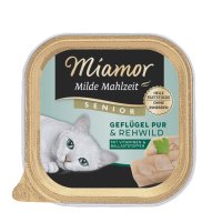 Miamor Milde Mahlzeit Schale Senior Geflügel Pur...