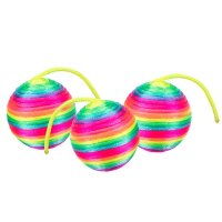 Rasselball bunt 4 cm
