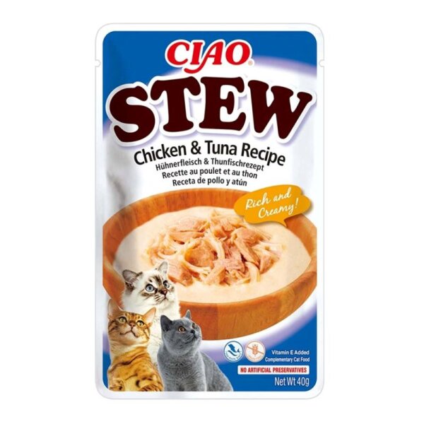 Churu Chicken Stew Huhn & Thunfisch 40gr EU 841