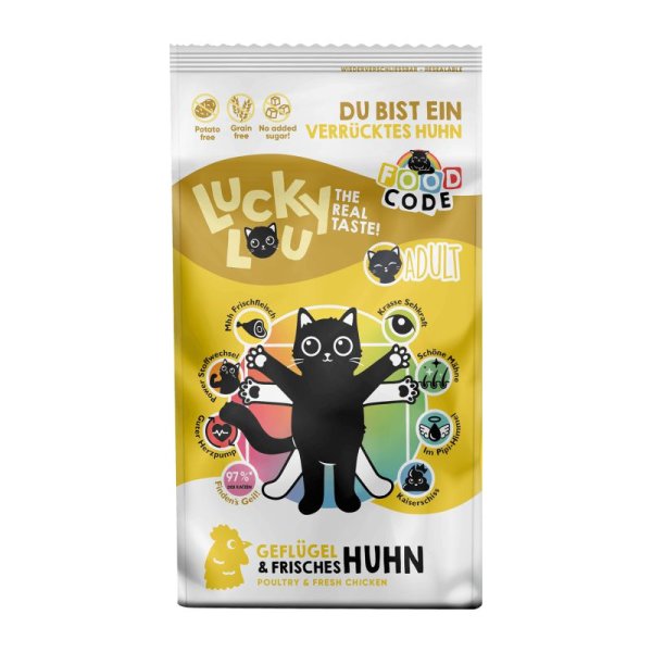 Lucky Lou Gefl&uuml;gel & Huhn 340 gr