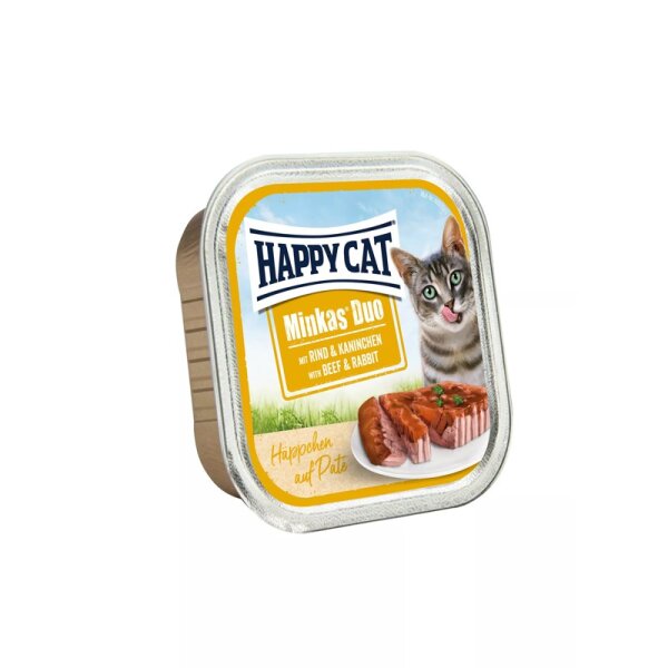 Happy Cat Minkas Duo Rind & Kaninchen 100g