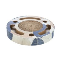 Kratztrommel mit B&auml;llen Pappe + Minze 33 x 5,5  blau