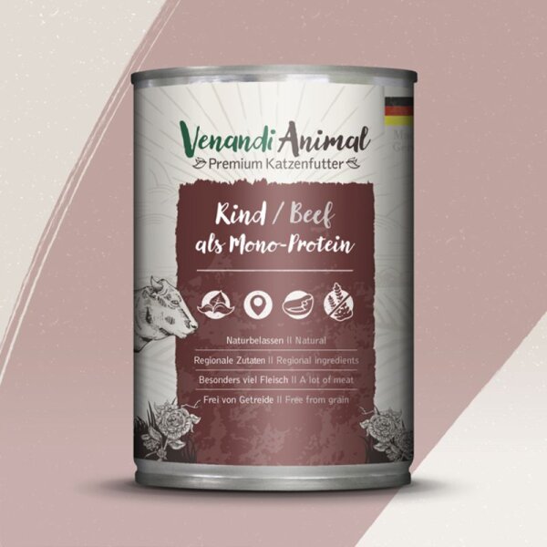 Venandi Rind als Monoprotein 400g