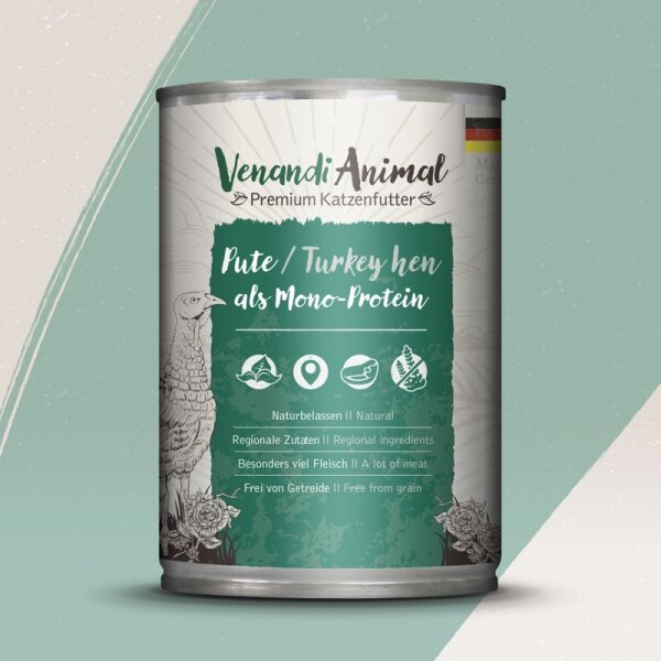 Venandi Pute als Monoprotein 400 gr