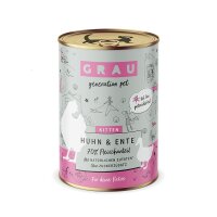 Grau Kitten Ente & Huhn 400gr