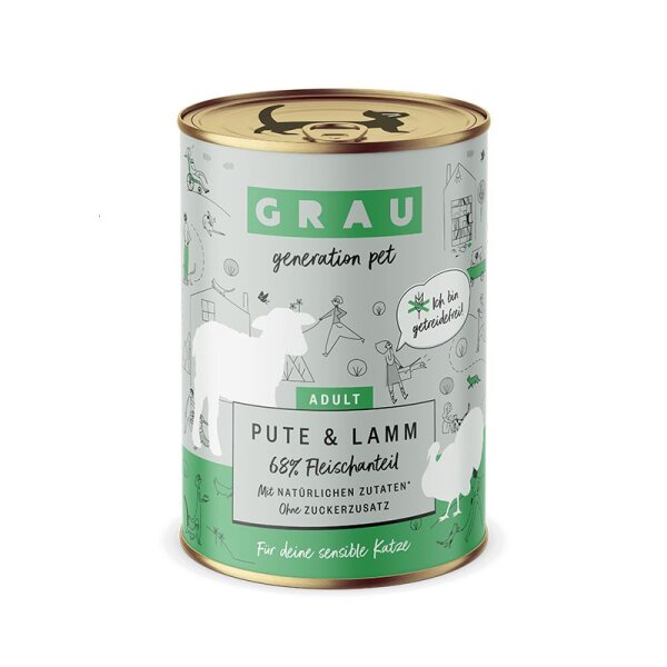 Grau Pute & Lamm 400gr
