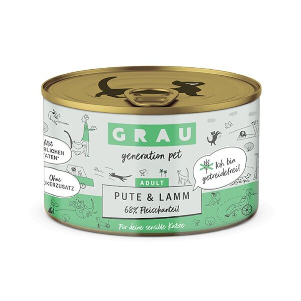 Grau Pute & Lamm 200gr
