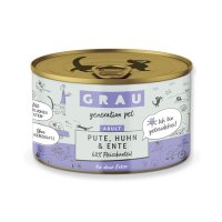 Grau Pute, Huhn & Ente 200gr