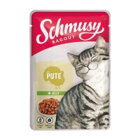 Schmusy Ragout Pute in Jelly 100gr
