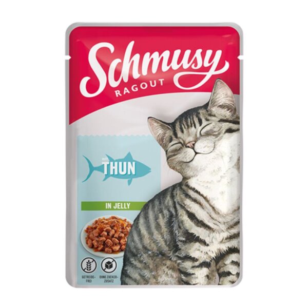 Schmusy Ragout Thunfisch in Jelly 100gr