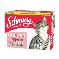 Schmusy Ragout Multipack Jelly 12x100gr
