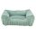 Vital Bett Jonna Cordpl&uuml;sch eckig 60x50cm Salbei