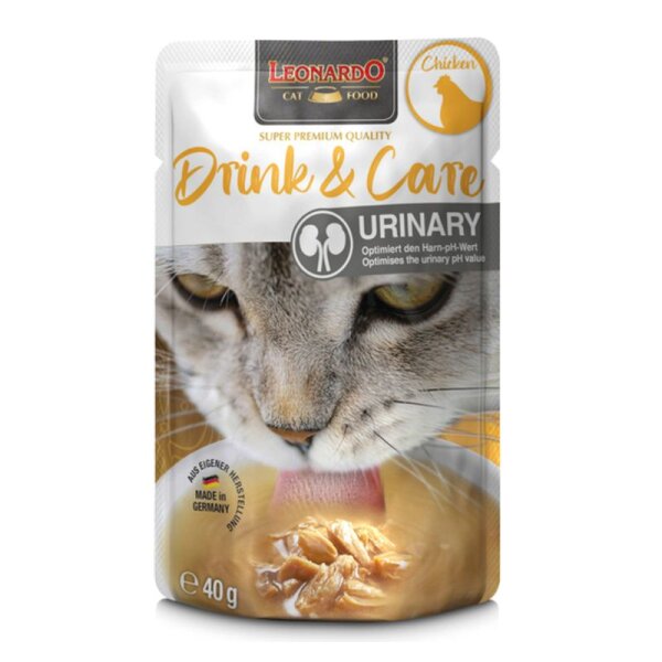 LEONARDO&reg; Drink & Care Urinary Chicken 40g