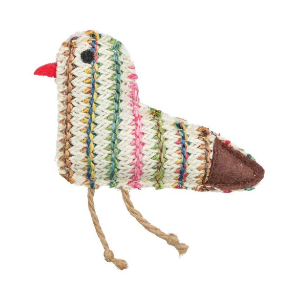 Vogel mit Katzenminze 11 cm