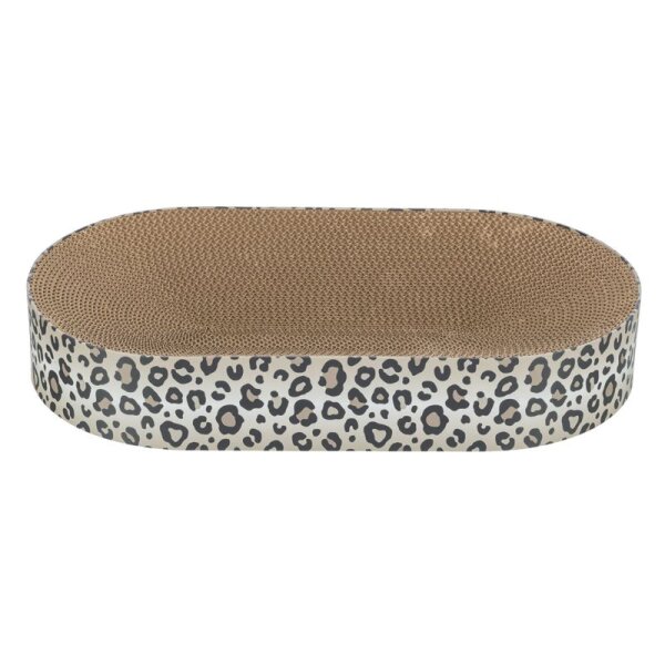 Kratzbett Leo Pappe 63 x 10 x 35 cm creme