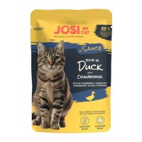 JosiCat Ente in Sauce 85 gr Pouch