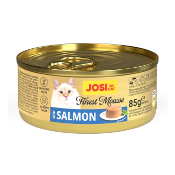 JosiCat Finest Mousse Lachs 85 gr Dose