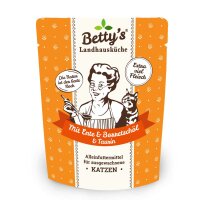 Bettys Landhausk&uuml;che Katze Frischebeutel mit Ente...